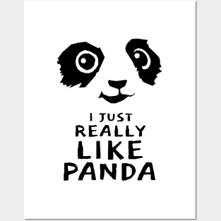 I Just Really Like Panda Posters and Art